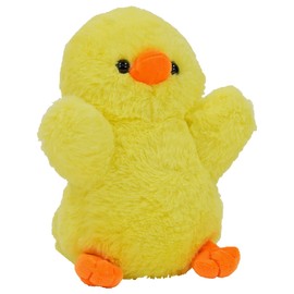 Kögler 94809 Cuddly Plush Toy Chick, Approx. 17 cm Tall, Made of Soft Polyester, for Cuddling and Playing, as a Lucky Charm or Sweet Gift