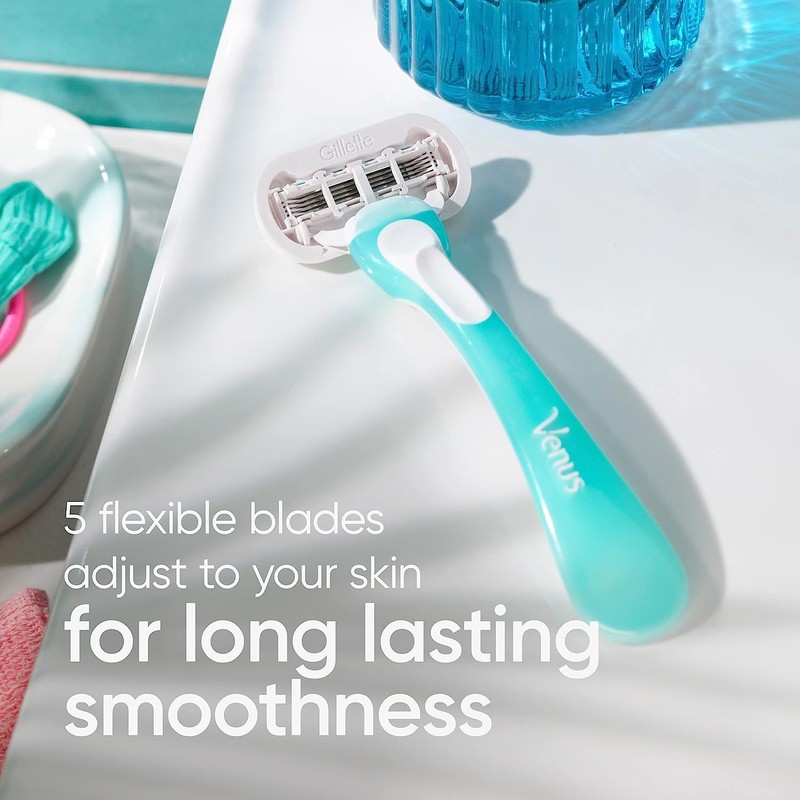 Gillette Venus Extra Smooth Sensitive Disposable Razors for Women with