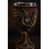 JRose Collections Dragon Skeleton Goblet Chalice – Medieval Gothic Wine