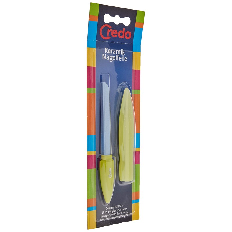 CREDO POP ART Ceramic Nail File 3 File Surfaces Green