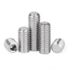 Junter 30pcs M10-1.0 x 6mm Fine Thread Metric A2 Stainless