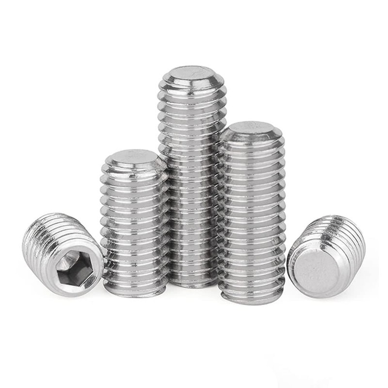 Junter 30pcs M10-1.0 x 6mm Fine Thread Metric A2 Stainless