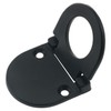 CHENJIN Flush Ring Pull 4Pcs Black Modern Flush Ring Pull