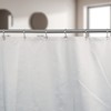 Metal Shower Curtain Hooks, Set of 12, Rust Proof Shower