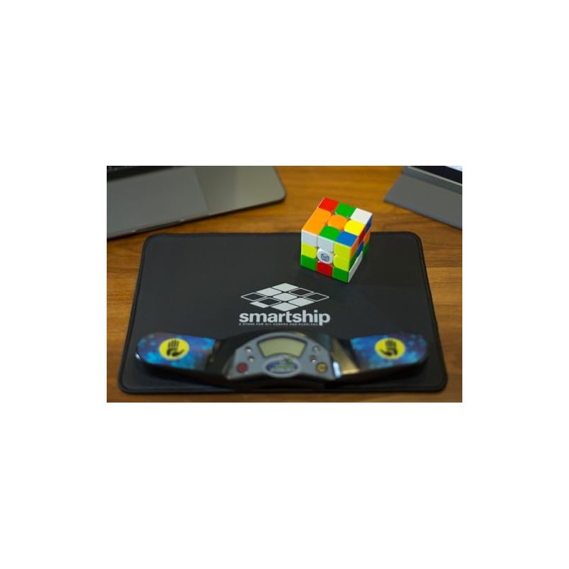 Smartship Mat Speed Cube Mat Black 20cm x 30cm Cube