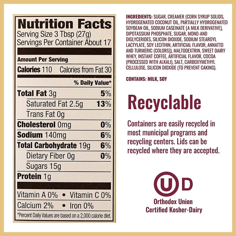 Hills Bros Instant Cappuccino Mix Variety Pack 16 Ounce 3