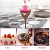 2 Pcs Cupcake Scoop Batter Dispenser - Easy-to-Use Cupcake Batter