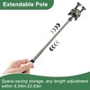 Telescopic Back Scratcher Stainless Steel Extendable Handle – Portable Back