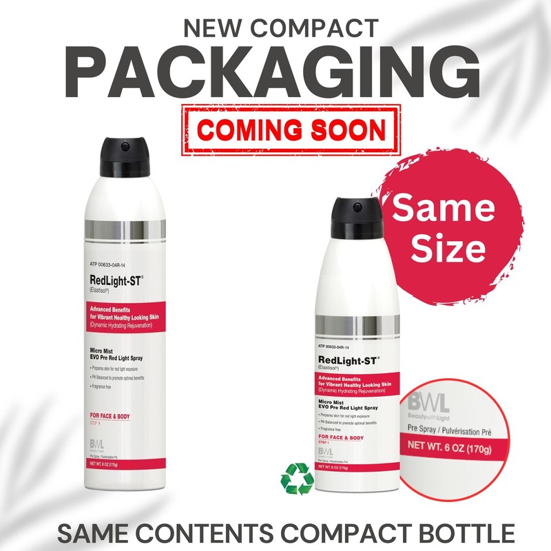 BWL RedLight-ST® Micro Mist EVO Pre Therapy Spray Step 1