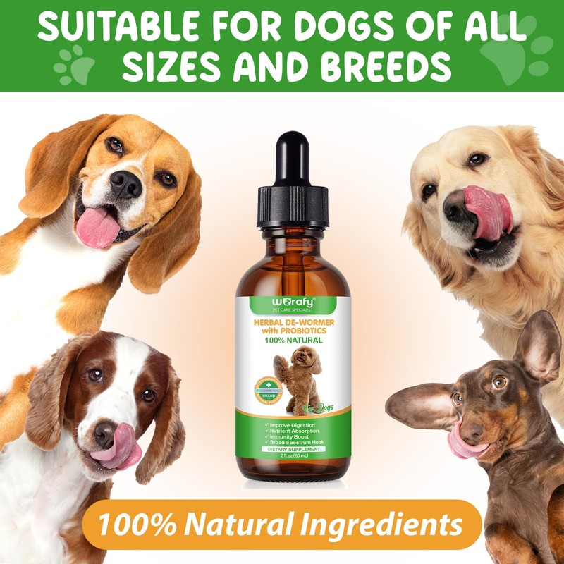 Natural Intestinal Defense for Dogs, Herbal Cleanser & Natural Digestive