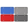Silicone License Plate Frame, Universal Flexible License Car Plate Holders,