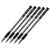 ELKOS BLACK Ballpoint Pens, 0.7mm Fine Point, Pack of 5,