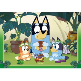 Ravensburger Children's Puzzle 05711 - Auf geht's! - 2 x 24 Pieces Bluey Puzzle for Children from 4 Years