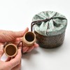 茶道具 Round Brown Bao [62φ X 8.6 cm] (7 – 913 – 17) Kagurazaka Inn