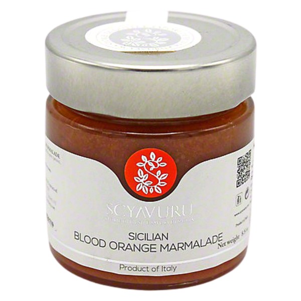 Scyavuru Sicilian Blood Orange Marmalade, 8.8 ounce (Pack of 1)