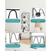 sousac V-Wall Pot Lid Holder, 2 Pack, Black