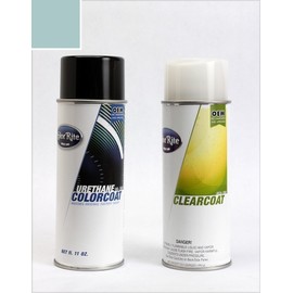 ColorRite Aerosol for Ford Mustang Automotive Touch-up Paint - Frost Turquoise B (1967) - Value Package