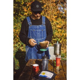 Cafflano Lever Dripper : Smart Dual-mode (Immersion mode, Pour-over mode) Coffee Dripper, Coffee Maker, Eco-friendly ECOZEN (BPA-Free), Portable