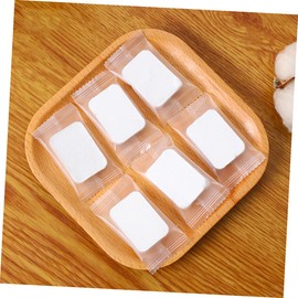 Baluue 1 Pack Face Cleansing Pads Face Makeup Remover Pads Non-woven Fabric Cotton Pads White Face Cleansing Pad