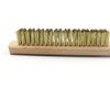 MAXMAN Brass Brush 3Pcs, Soft Brass Bristle Wire Brush for