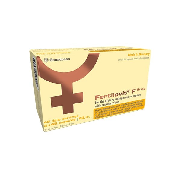 Ferticeutics Fertilovit F Endo 45 caps & 45 soft gels