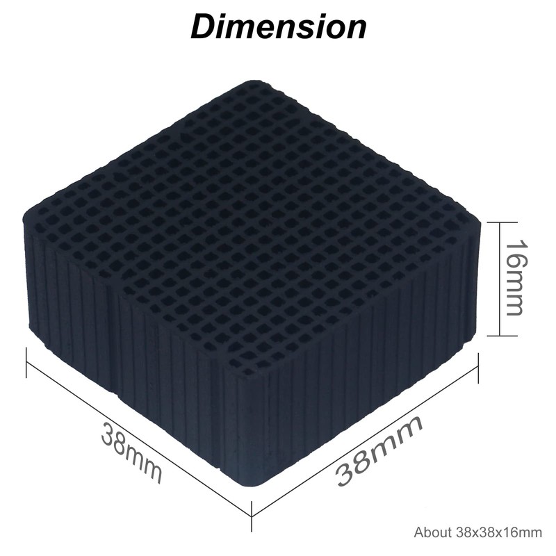 ENOMAKER Replacement Carbon Filters Activated Charcoal Block Parts Resin Air