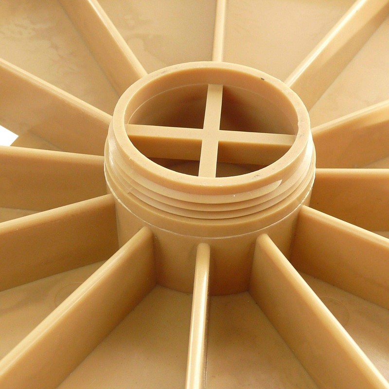 Waterco Skimmer Deck Lid Cover Brown - S75 Nally Fulflo