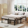NKZ 14 Inch King Bed Frame, Sturdy Metal Platform with