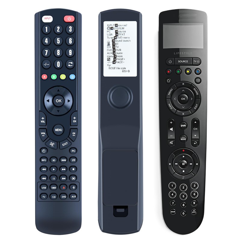 PZL Replacement Remote Control for Bose Lifestyle 650/600/550 Media Center