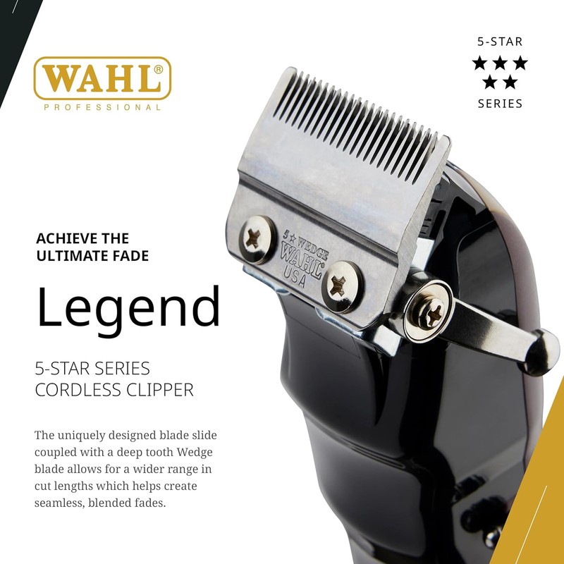Wahl Professional 5-Star Legend #8594 Máquina Cortadora de Cabello Inalámbrica