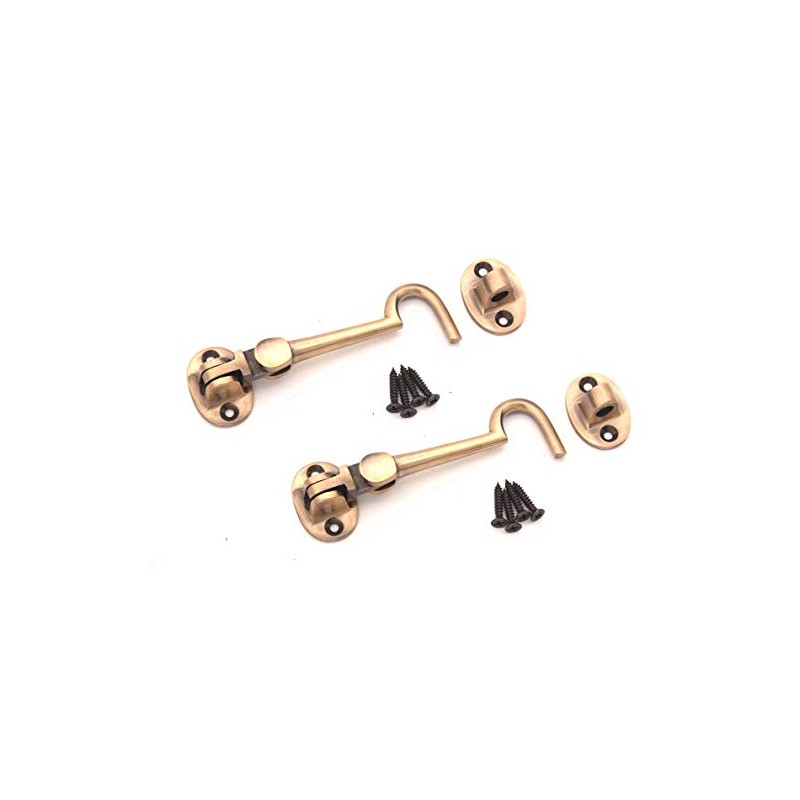 Infinity Decor Pack of 2 Cabin Hook and Eye Solid