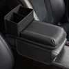 Qirc Car Armrest Cushion, Upgraded PU Leather, Car Armrest Cover