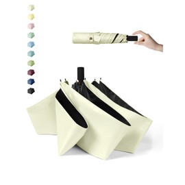 (2024 New Release) Nippon Ultra Lightweight, 4.9 - 6.1 oz (135 - 172 g), 100% Certified for Domestic Institutions, UV Protection, Heat Blocking, 300T Folding Umbrella, Compact, Folding Parasol,