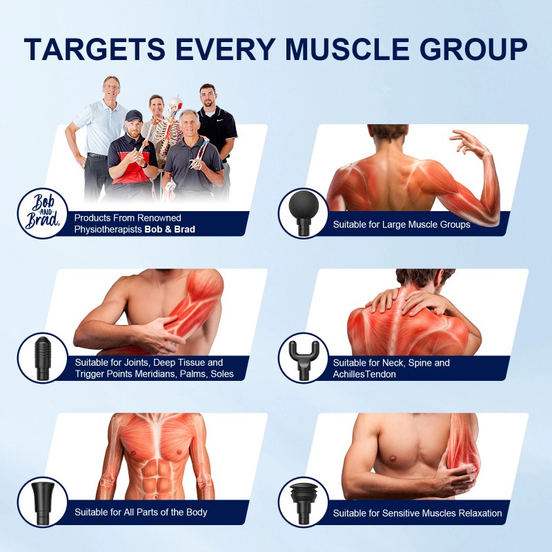 Bob and Brad C2 Massage Gun Comfort Deep Tissue Electric