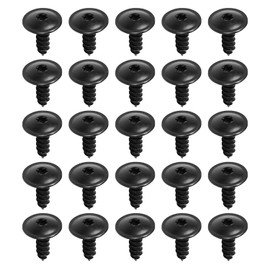 25 Fender Fixing Screws, Auto Parts Replacement, Bolt Fixer, Suitable For Automotive Chassis, Wheel Arches, Bumpers.