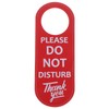 SEWACC Please Do Not Disturb Door Hanger, Leather Make up