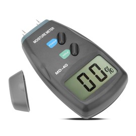 AILOOCEDI Wood Meter MD-4G LCD Digital Hygrometer Humidity Tester for Timber with Large LCD Screen,High Accuracy,Probe,Data Hold and Low Battery Indication