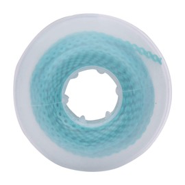 ANNWAH Dental Colorful Orthodontic Braces Rubber Chains,Dental Rubber Chains for Braces Power Chains for Orthodontic Treatment(Long,Blue 13)