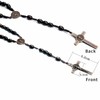 IS Holy Cross Catholic Orthodox Prayer Rosary Olive Beads Wooden