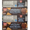 Bentons Milk Chocolate Flavored Butter Biscuits 4.4oz 125g (Four Boxes)