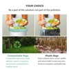 Biodegradable 8 Gallon Trash Bags, AYOTEE Garbage Bags 8 gallon,