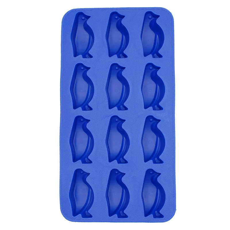 Cute Animal Duck & Penguin Shape Silicone Ice Tray Maker