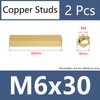 ORANXIN M6 x 30 mm 2 Pcs Double Brass Standoffs