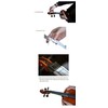 GOSONO 3PCS Violin Practice Fiddle Finger Guide Sticker Violino Fingerboard