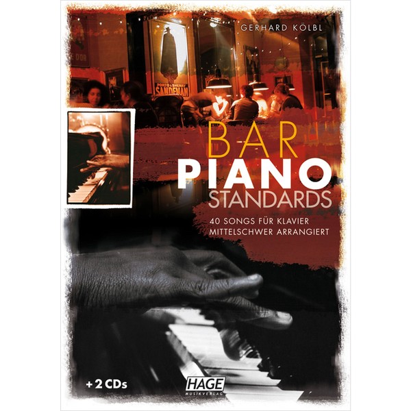 Bar Piano Standards: 40 Songs für Klavier - mittelschwer arrangiert