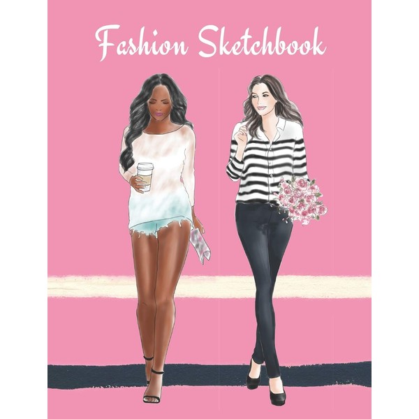 Fashion Sketchbook: The Book for Sketching Your Artistic Fashion Design