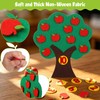 MAGICLULU Felt Apple and Number Tree, Kids Math Numbers Counting