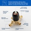Tub and Shower Faucet Set Complete Dual Shower Head and