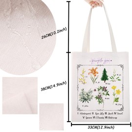 TSOTMO Band Merch Tote Bag Kpop Gift For Kpop Fans I Purple You Bag For Band Fans Music Lovers (Purple You Tote)