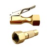 EFGTEK 2PCS 1/4 Inch NPT Inch Tire Inflation Valve with